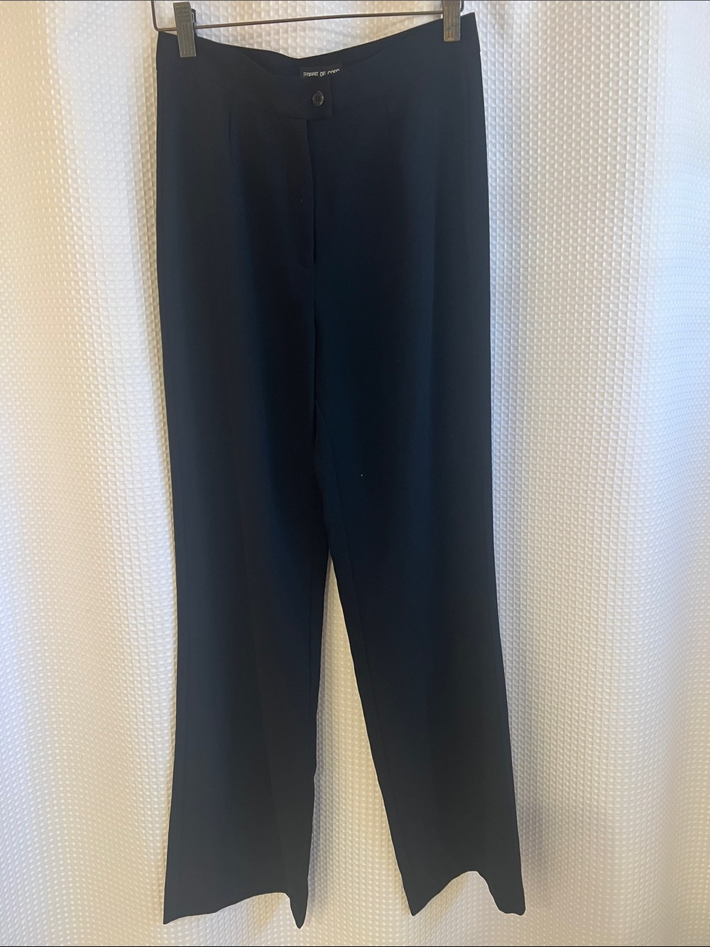 Esprit Women's Black Straight-Leg Dress Pants